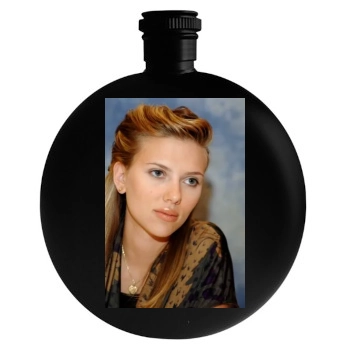 Scarlett Johansson Round Flask