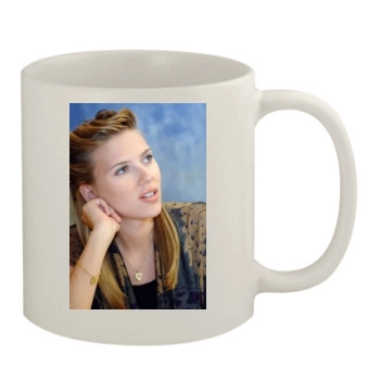 Scarlett Johansson 11oz White Mug