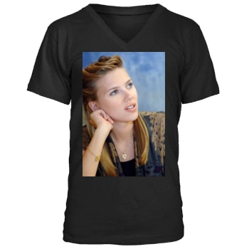 Scarlett Johansson Men's V-Neck T-Shirt