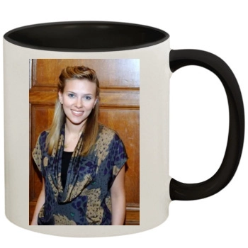 Scarlett Johansson 11oz Colored Inner & Handle Mug