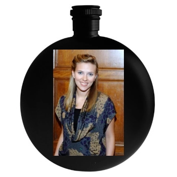 Scarlett Johansson Round Flask