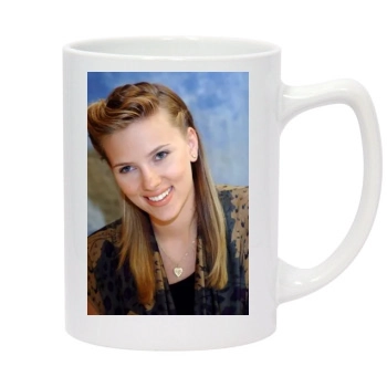 Scarlett Johansson 14oz White Statesman Mug