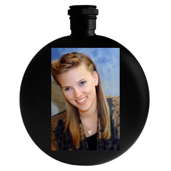 Scarlett Johansson Round Flask