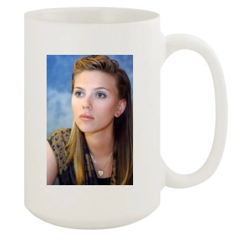 Scarlett Johansson 15oz White Mug