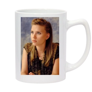 Scarlett Johansson 14oz White Statesman Mug