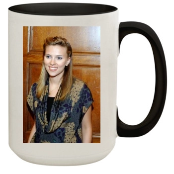 Scarlett Johansson 15oz Colored Inner & Handle Mug