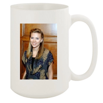 Scarlett Johansson 15oz White Mug