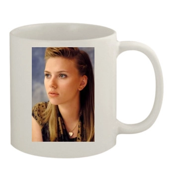 Scarlett Johansson 11oz White Mug