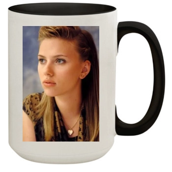 Scarlett Johansson 15oz Colored Inner & Handle Mug