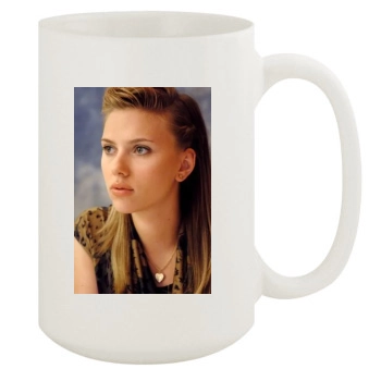 Scarlett Johansson 15oz White Mug