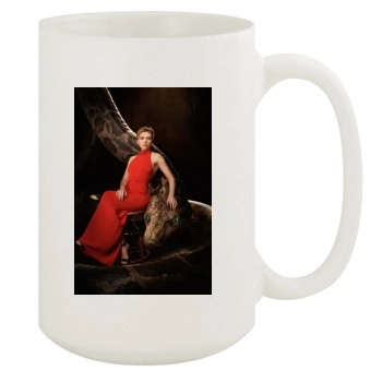 Scarlett Johansson 15oz White Mug