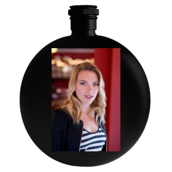 Scarlett Johansson Round Flask