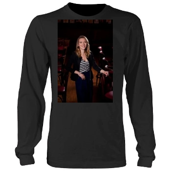 Scarlett Johansson Men's Heavy Long Sleeve TShirt