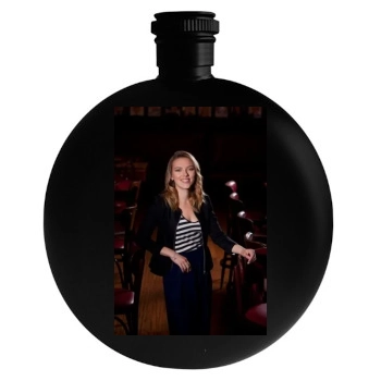 Scarlett Johansson Round Flask