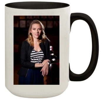 Scarlett Johansson 15oz Colored Inner & Handle Mug