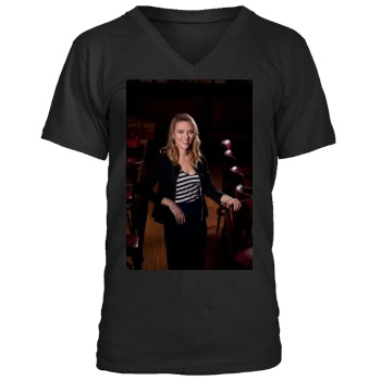 Scarlett Johansson Men's V-Neck T-Shirt