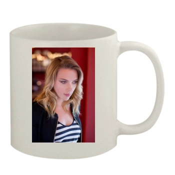 Scarlett Johansson 11oz White Mug