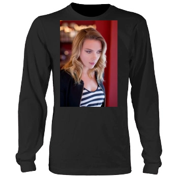 Scarlett Johansson Men's Heavy Long Sleeve TShirt