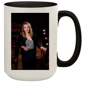 Scarlett Johansson 15oz Colored Inner & Handle Mug