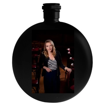 Scarlett Johansson Round Flask