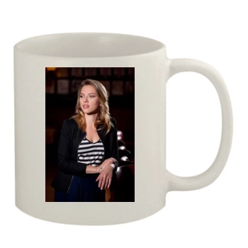 Scarlett Johansson 11oz White Mug