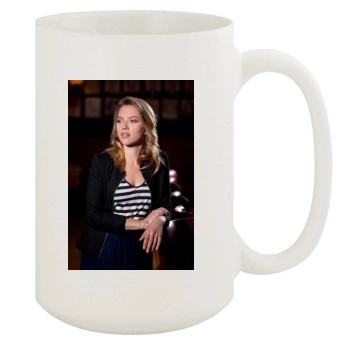 Scarlett Johansson 15oz White Mug