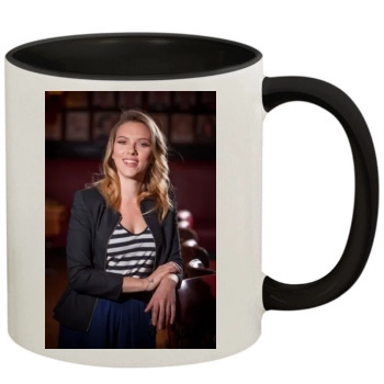 Scarlett Johansson 11oz Colored Inner & Handle Mug