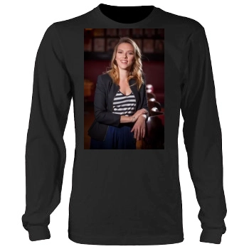 Scarlett Johansson Men's Heavy Long Sleeve TShirt