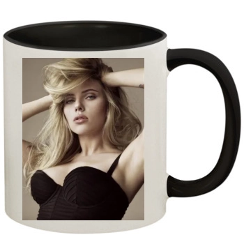 Scarlett Johansson 11oz Colored Inner & Handle Mug