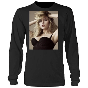 Scarlett Johansson Men's Heavy Long Sleeve TShirt