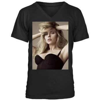 Scarlett Johansson Men's V-Neck T-Shirt