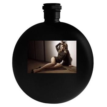 Scarlett Johansson Round Flask