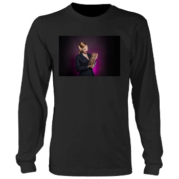 Scarlett Johansson Men's Heavy Long Sleeve TShirt