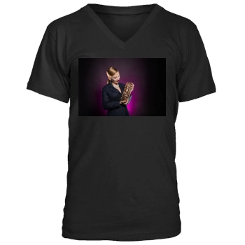 Scarlett Johansson Men's V-Neck T-Shirt