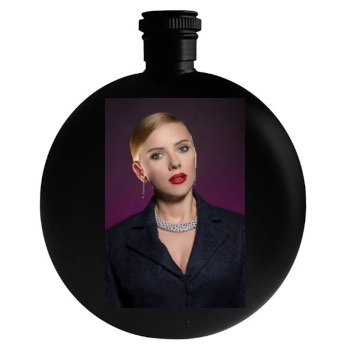 Scarlett Johansson Round Flask