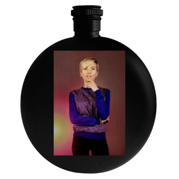 Scarlett Johansson Round Flask