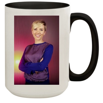 Scarlett Johansson 15oz Colored Inner & Handle Mug