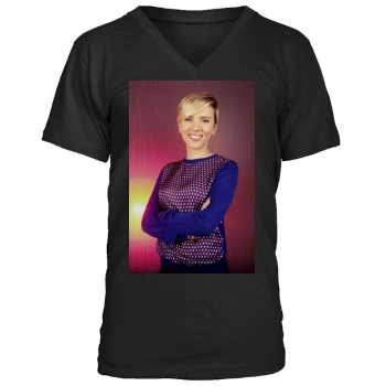 Scarlett Johansson Men's V-Neck T-Shirt