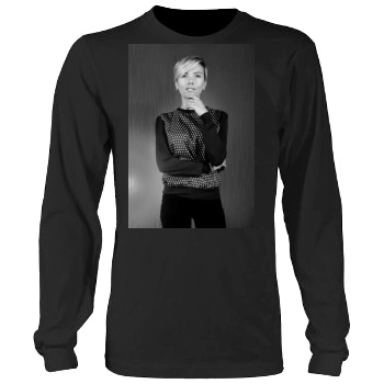 Scarlett Johansson Men's Heavy Long Sleeve TShirt