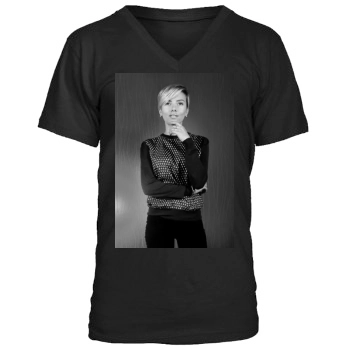 Scarlett Johansson Men's V-Neck T-Shirt