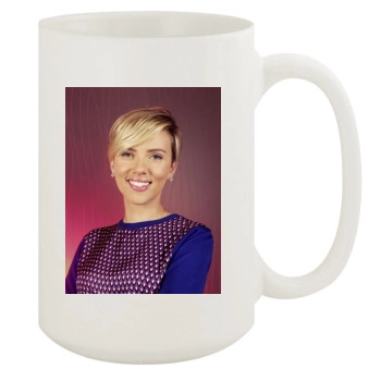 Scarlett Johansson 15oz White Mug