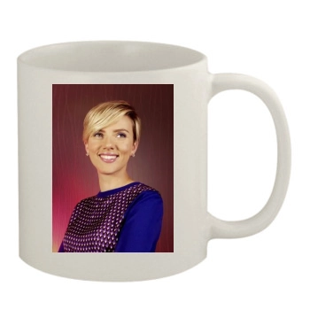 Scarlett Johansson 11oz White Mug