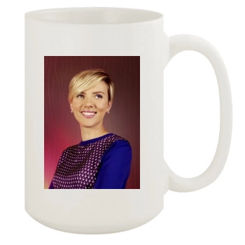 Scarlett Johansson 15oz White Mug