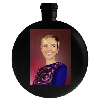 Scarlett Johansson Round Flask