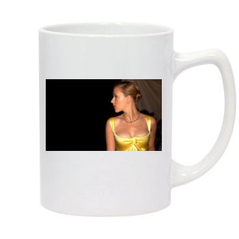 Scarlett Johansson 14oz White Statesman Mug