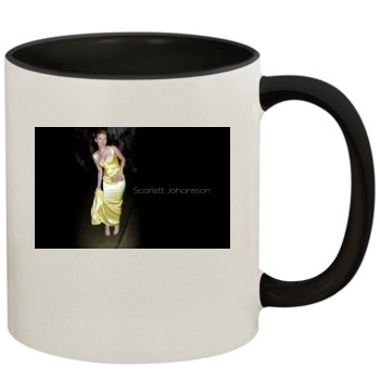 Scarlett Johansson 11oz Colored Inner & Handle Mug