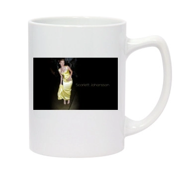 Scarlett Johansson 14oz White Statesman Mug