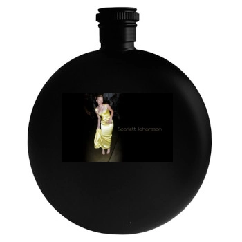 Scarlett Johansson Round Flask