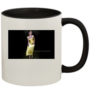 Scarlett Johansson 11oz Colored Inner & Handle Mug