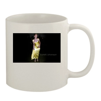 Scarlett Johansson 11oz White Mug